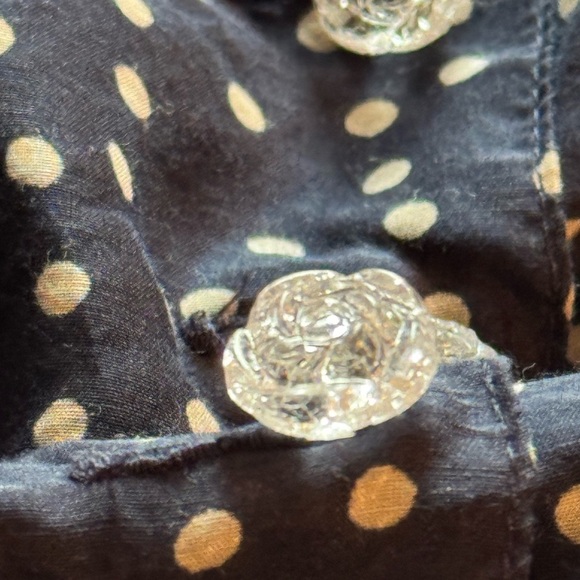 Alannah Hill Black Polka Dot Dress size 10 - Picture 10 of 10